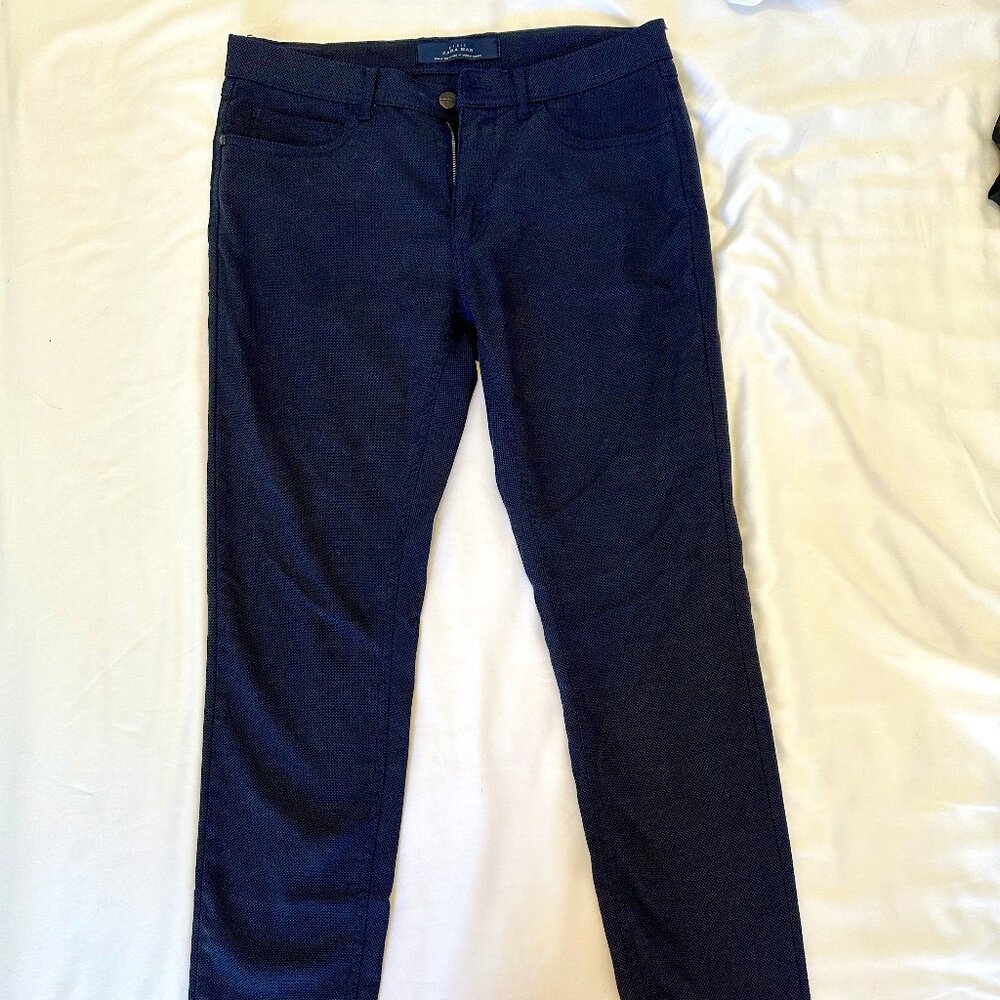 ZARA MAN Skinny Cotton Pants